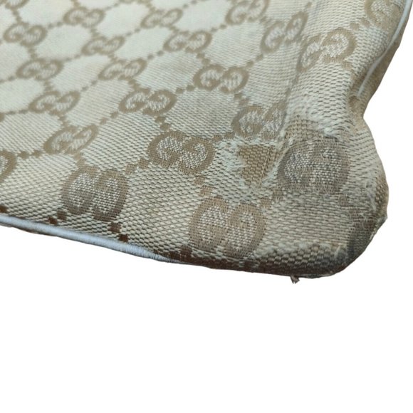 Gucci GG Canvas and Leather Web Jolicoeur Charms Shoulder Bag💥PRICE DROP💥 - Picture 7 of 11